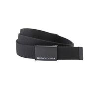 Synthetikgürtel DC SHOES "Web", Herren, schwarz, Kunstfaser, Gürtel (40117161-0) schwarz