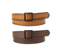 Synthetikgürtel LEVI'S "ELEVATED CORE REVERSIBLE", Damen, Gr. 95, braun (schwarz braun), Materialmix, Gürtel Synthetikgürtel (86947748-95)