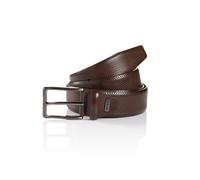 Synthetikgürtel MONTI "CAMBRIDGE", Herren, Gr. 90, braun, Leder, Gürtel, 3,5 cm breit, Klassisch-Business, kürzbar r.125 (29465836-90) braun