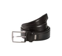 Synthetikgürtel MONTI "WIEN" Gr. 130, schwarz (black uni) Damen Gürtel (56051007-130) black uni