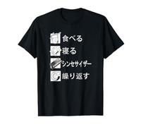 Synthpop New-Wave-Musik, Repeats Synth-Japanese Synthesizer Preisgünstiges Grafik-T-Shirt
