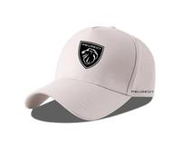 SYQCM Auto Baseball Kappe für Peugeot 2008 II I 2019-2025, Auto Kappe Basecap Mütze Sonnenmütze Snapback Cap Legendär Logo Cap Leicht Atmungsaktiv,F