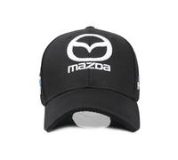SYQCM Baseballkappe mit Auto-Logo für Mazda 2 IV(XP21) 2022-, Maßgeschneidert Baseball Cap mit Auto Logo Baseball Cap für Herren Damen Zubehör