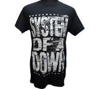 System Of A Down - Distressed Logo - T-Shirt Schwarz X-Large