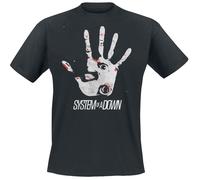 System Of A Down Hand Eye T-Shirt schwarz in XXL