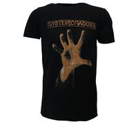 System Of A Down Hand T-Shirt - Offizielles Merchandise | Popmerch.com XXL Schwarz