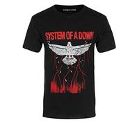 Rock Off Trade Herren T-Shirt System of a Down Dove Overcome XL Schwarz
