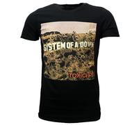 System Of A Down Toxicity T-Shirt - Offizielles Merchandise | Popmerch.com M Schwarz