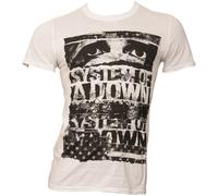 System Of A Down - Weißes T-Shirt Torn XXL
