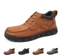 SYT-MD Herren-Slip-On-Loafer, Lässige, Leichte Wanderschuhe, Schnür-Sneaker