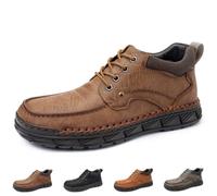 SYT-MD Herren-Slip-On-Loafer, Lässige, Leichte Wanderschuhe, Schnür-Sneaker
