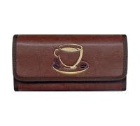 SYVA Serviceportemonnaie / Kellnerbörse & -Geldbeutel - Kaffeetasse braun - Nr. 8779