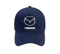 SYXWJL Auto Kappe für Mazda CX-30 2019-2023, Baseballkappe Basecap Mütze Basecap Herren Unisex Kappe Verstellbar Baumwolle mit Auto Logo Baseball Cap für Herren Damen Zubehör,Navy