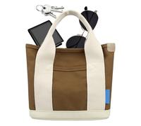 szaluyk Schultertasche Für Damen,Leichte Mehrfachfach Handtasche | Leinen Tragetasche | Für Erwachsene Kurzreisen Reisen Verabredungen Treffen Pendeln