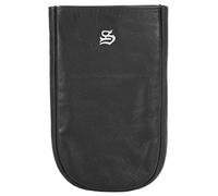 Szuna Schlüsseletui Echt Leder Herren, Damen | schwarz | 017316