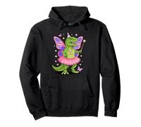 T-Rex Dinosaur Fairy Ballerina Tyrannosaurus Rex Pullover Hoodie
