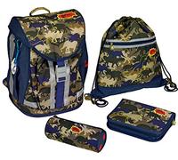T-RexWorld Flex Style Camouflage Schulrucksack-Set, 28 x 38 x 20 cm, Modell # 11869 Massagestuhl Therapiestuhl