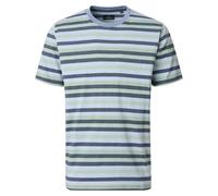 Casa Moda Regular Fit T-Shirt türkis, Gemustert