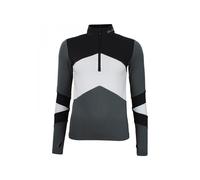 T-Shirt 1. Haut mit Reißverschluss Frau Peak Mountain Grau L