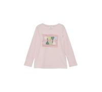 Langarmshirt im A-Shape mit Print 140 pink 2176027.4117.140