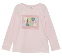 Langarmshirt im A-Shape mit Print 128/134 pink 2176027.4117.128_134