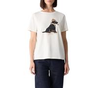 comma - T-Shirt weiß - Gr. - 36