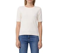 Geripptes Jerseyshirt aus Baumwollstretch 36 creme 2170082.0210.36