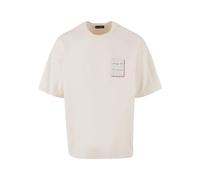 T-Shirt 2Y STUDIOS "2Y Studios Herren 2Y Good Vibes Only Oversize Tee", Herren, Gr. XS, sanftes weiß, 100% Baumwolle, bedruckt, relaxed fit, Rundhals, Shirts T-Shirt (83991362-XS)