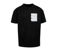 T-Shirt 2Y STUDIOS "2Y Studios Herren Good Vibes Only Oversize Tee 2", Herren, Gr. XS, schwarz, 100% Baumwolle, bedruckt, oversize, Rundhals, Shirts T-Shirt (83296113-XS)