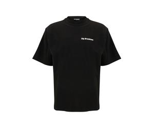 T-Shirt 2Y STUDIOS "2Y Studios Herren Smiley Oversize Tee", Damen, Gr. S, schwarz, 100% Baumwolle, bedruckt, oversize, Rundhals, Shirts T-Shirt (62034308-S) schwarz