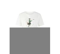 Marc Cain Sports - Shirt mit Vogelstrauß Rethink Together off-white - Gr. - 36