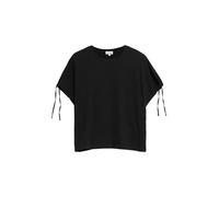 T-Shirt im Relaxed Fit mit regulierbarem Ärmel 36 schwarz 2180824.9999.36