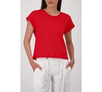 monari - Basic-T-Shirt coral red - Gr. - 36