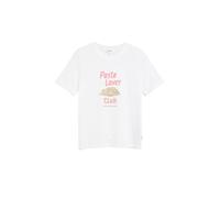 Baumwollshirt mit Front Print 36 weiß 2178714.01D0.36