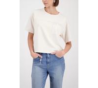 monari - Sweatshirt mit Strasssteinen champagne beige - Gr. - 38