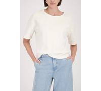 monari - Sweatshirt mit Blumenstickerei marble - Gr. - 40