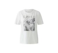 Oui - T-Shirt cloud dancer - Gr. - 42