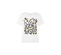 Marc Cain Collections - Baumwollshirt mit Aufdruck white - Gr. - 44