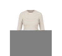 Marc Cain Slim Fit Longsleeve mit Rundhalsausschnitt in Sand, Größe 44