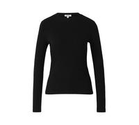 Geripptes Langarmshirt im Slim Fit 46 schwarz 2176300.9999.46