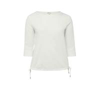 Strukturierte Shirt-Bluse mit U-Boot-Ausschnitt 48 creme 2179770.0210.48