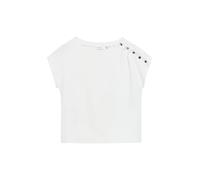 Comma Weiches T-Shirt mit Faltendetail