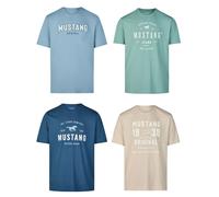T-Shirt - 4er Pack Mustang Herren T-Shirt