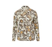 Elastische Hemdbluse aus Jersey 50 creme|mehrfarbig 2175624.02A2.50