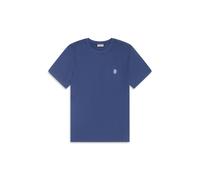 T-Shirt 883POLICE "883 Police MULLIN T-SHIRT", Damen, Gr. XXL, air blau, 100% Baumwolle, unifarben, slim fit, Rundhals, Shirts T-Shirt (22206600-XXL) air blau