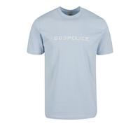 T-Shirt 883POLICE "883 Police OCKLETON T-SHIRTS", Herren, Gr. S, sky, 100% Baumwolle, bedruckt, slim fit, Rundhals, Shirts T-Shirt (76406148-S) sky