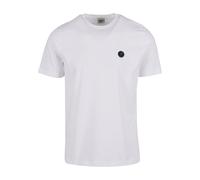 T-Shirt 883POLICE "883 Police RHODRI T-SHIRTS", Damen, Gr. S, weiß, 100% Baumwolle, bedruckt, normal, Rundhals, Shirts T-Shirt (62278349-S) weiß