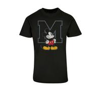 T-Shirt ABSOLUTE CULT "ABSOLUTE CULT Herren Mickey Mouse - Classic M Basic T-Shirt", Jungen, Gr. XL, schwarz, 100% Baumwolle, bedruckt, normal, Rundhals, Shirts T-Shirt (26917624-XL) schwarz