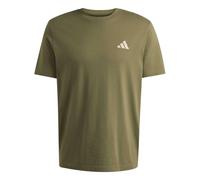 adidas Herren Camo Embroidered Small Logo Graphic Shirt, Olive strata, S