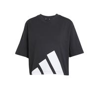 Adidas Damen T-Shirt Essentials Big Logo Boyfriend Schwarz/Weiß XS